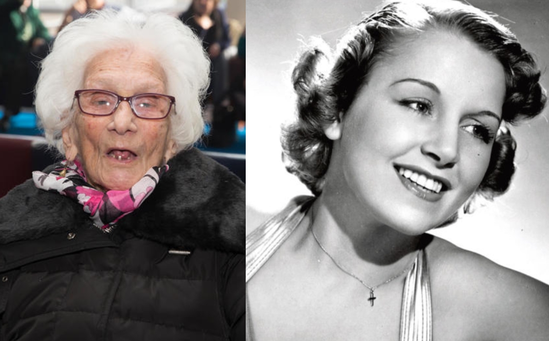 JULIE GIBSON, 105 YEARS OLD