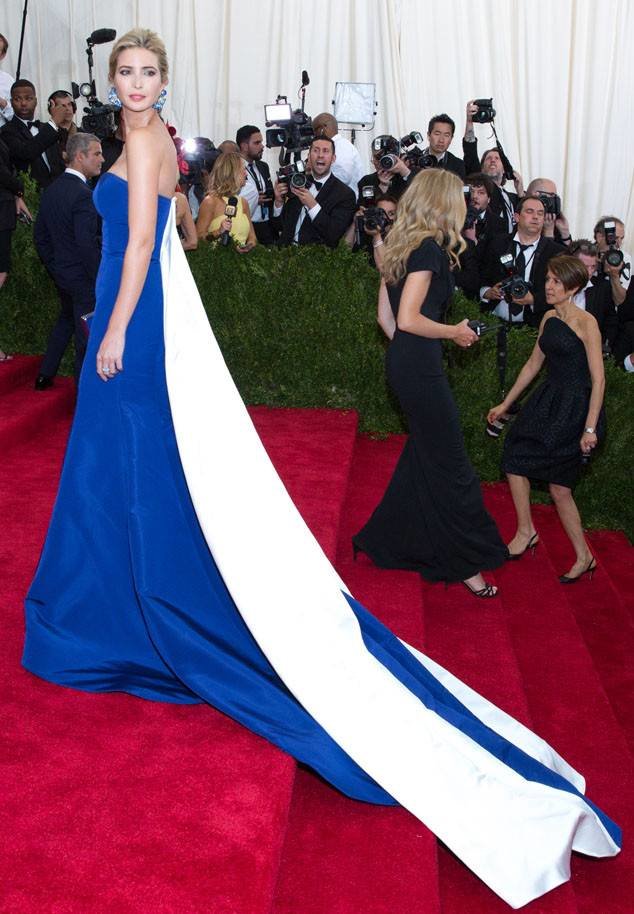 White And Blue On The Red