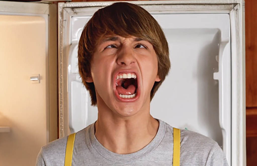 Fred with an annoying face