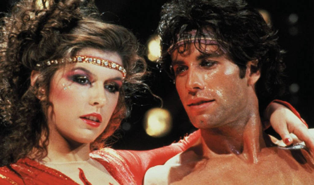 John Travolta after dancing